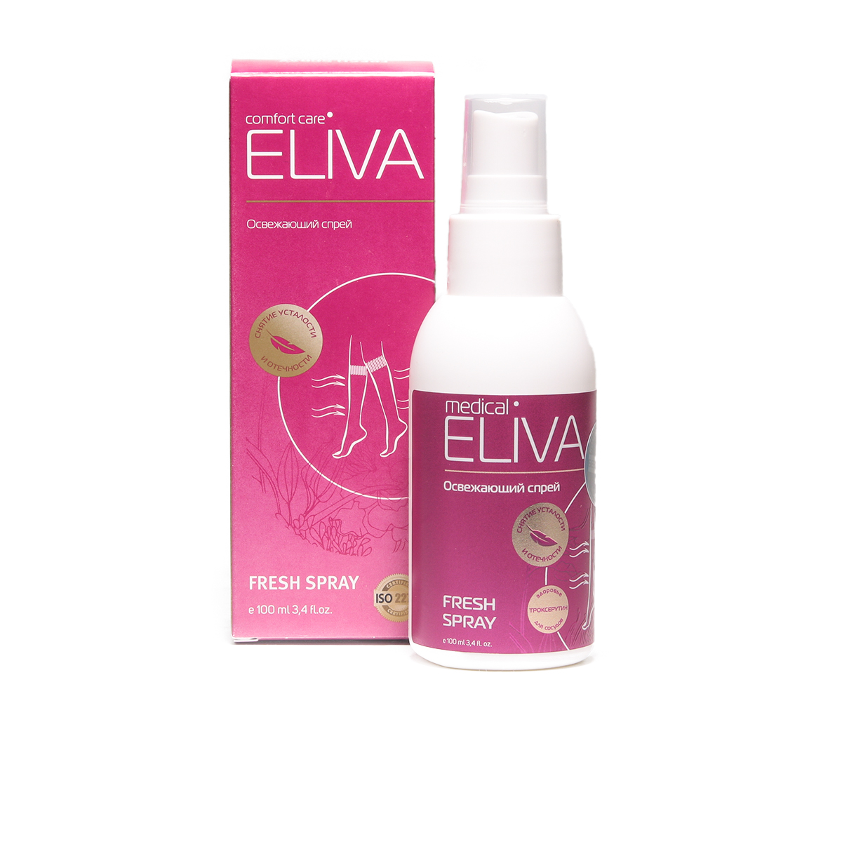 Освежающий спрей для ног