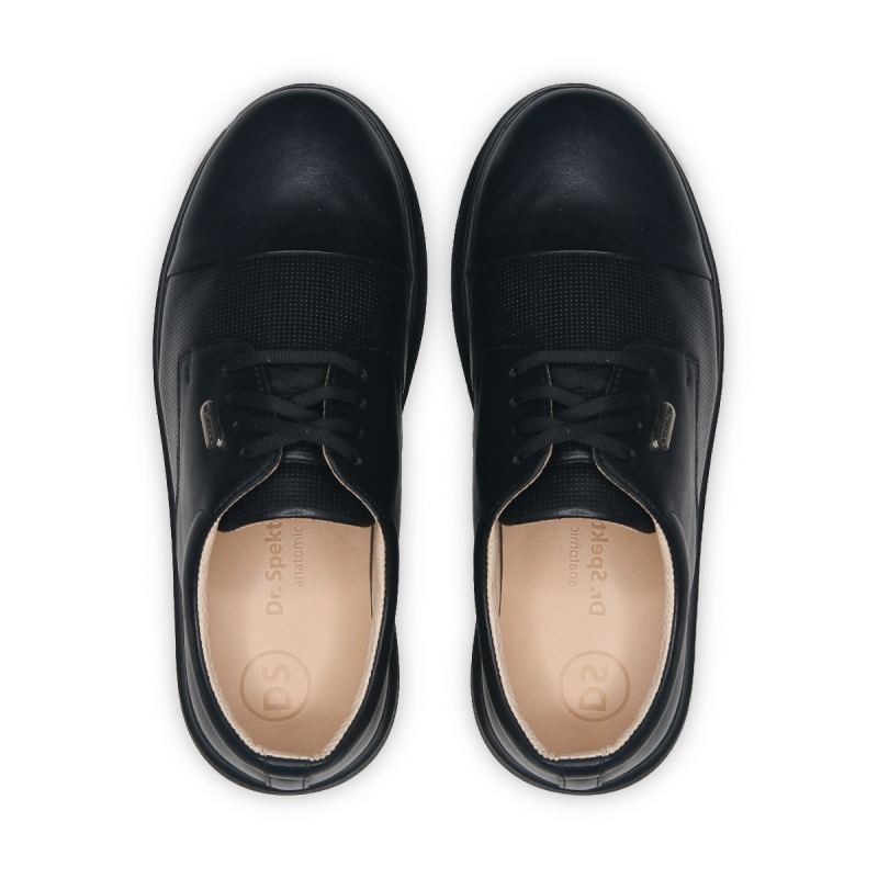 Черные мужские туфли фото 3