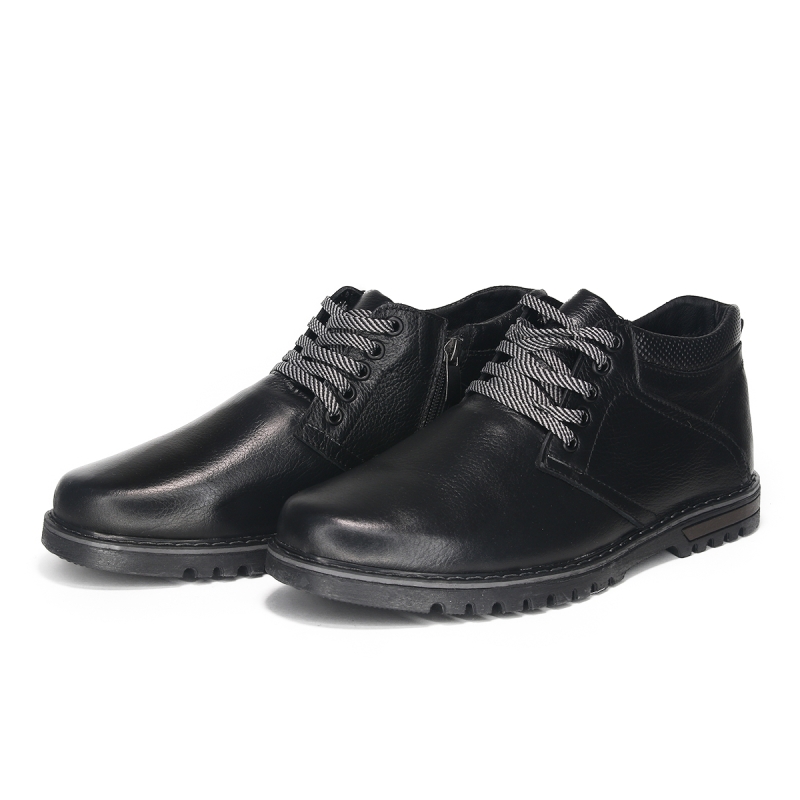 Черные мужские ботинки фото 2