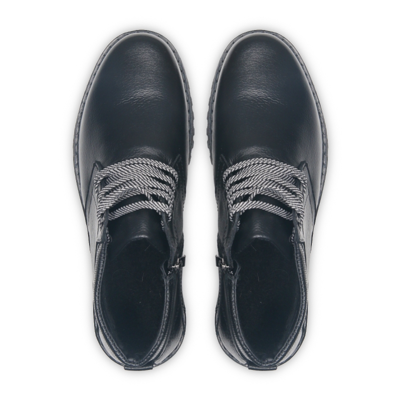 Черные мужские ботинки фото 3
